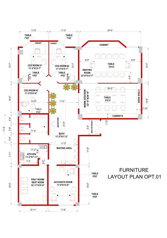 AUTOCAD 2D, 3D INTERIOR DESIGN AND DRAWINGS 15