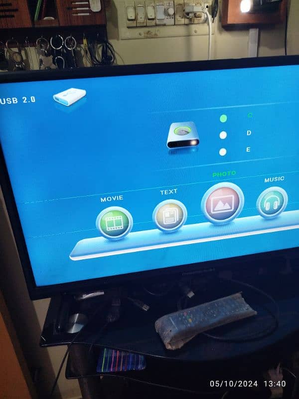 LED TV with box munasib qeemat mn 9