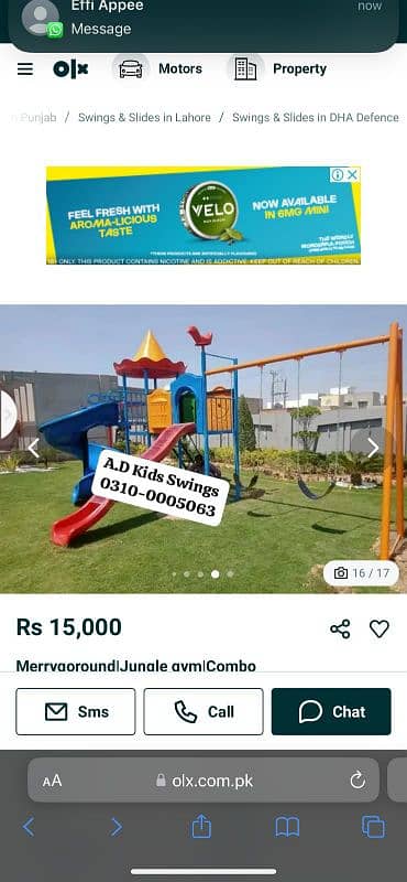 Kids Swings /  Kids Slide / Kids Jhola /  Indoor & Outdoor etc 7