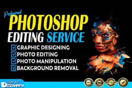 Graphic Designer will do Photoshop Photo Editing and Document Editing 0