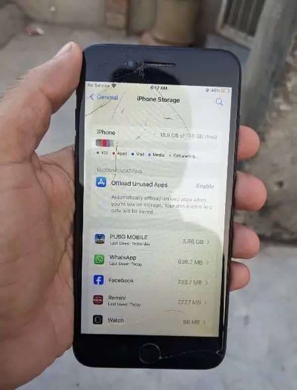 I phone 7 plus 128gb + box nonpta exchange possible 5