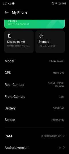 Infinix note 30 pro