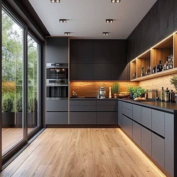 Modular kitchen / wooden kitchen latest design at affordable rates 1