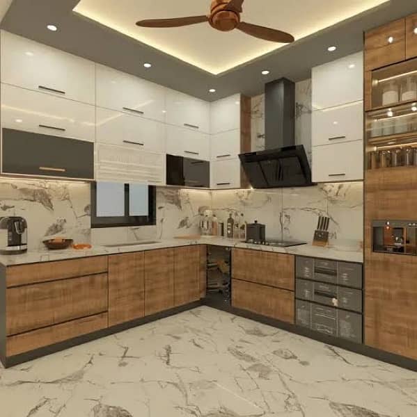 Modular kitchen / wooden kitchen latest design at affordable rates 2