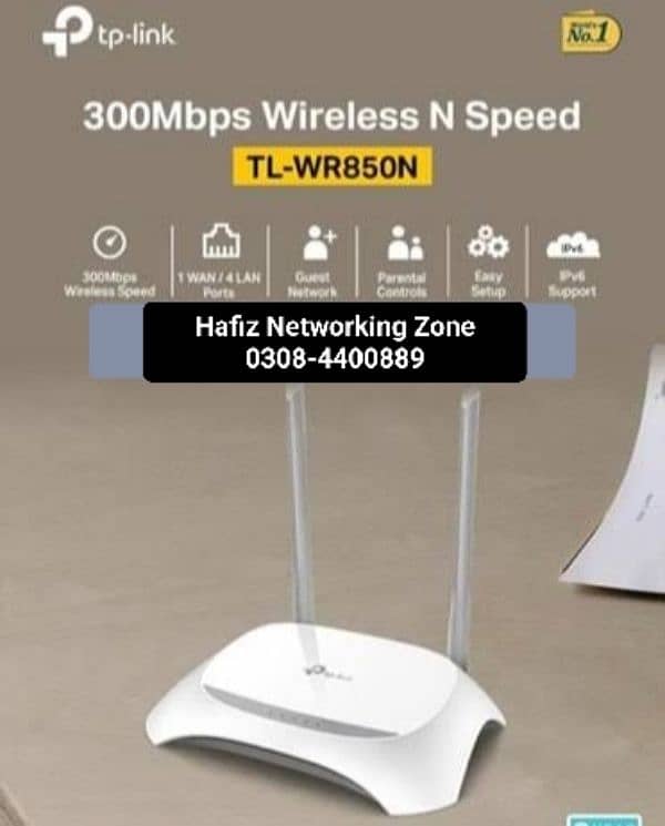 TP-Link wifi router 2Antana  Different model different price available 5