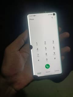 Samsung s10 sim working but non pta line + 2 dots low Price mob