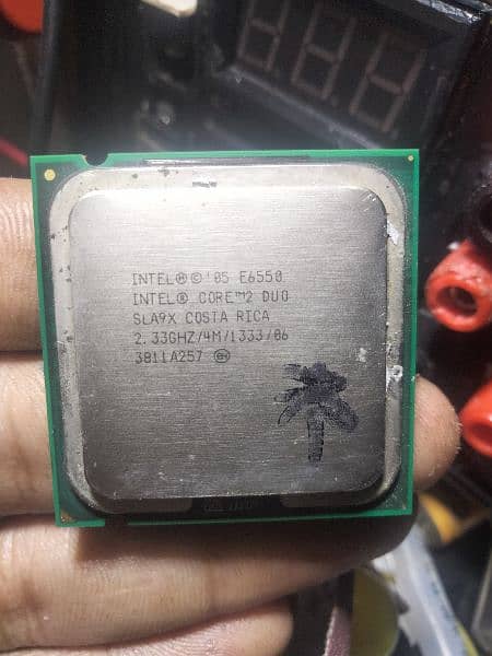 Intel core 2 duo 2.33GHZ E6550 1