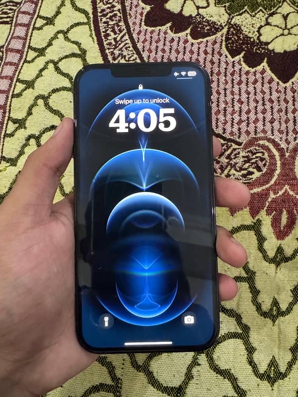 i phone 12 pro max 128 gb lla pta officeal aprove seira blue 1