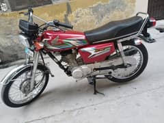 Honda 125 2023 model Islamabad number lush condition exc possible