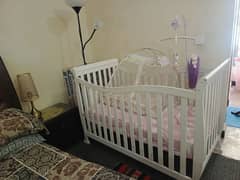 imported baby cot is for sale