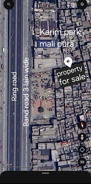 godam warehouse building 3side road main band road, small cutting sale 1