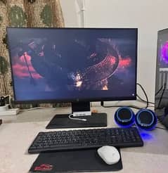 Gaming Setup IPS Panel monitor LCD screen