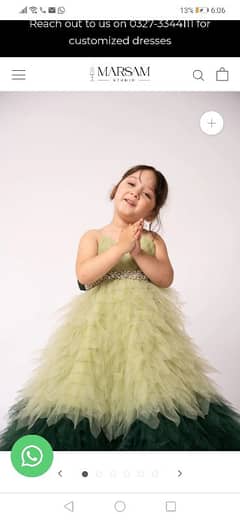 very beautiful maxi frok for 8 to 10 years