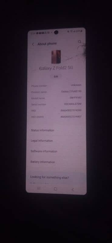 Samsung Galaxy fold 2 5 G 12/256 5