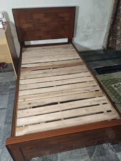 Wooden Single Bed