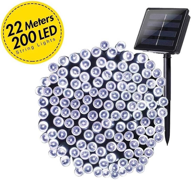 Solar Outdoor, LED Crystal Balls, Fairy Lights 8 Modes Waterproof 8