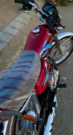 honda cg 125 red 24 model 125 nmbr laga ha