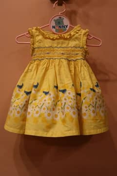 Baby girl yellow frock 0