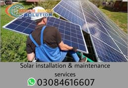 solar penals installation & maintenance services penals inverter kw