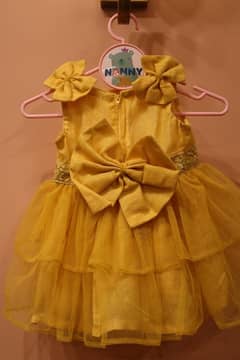 baby girl yellow frock