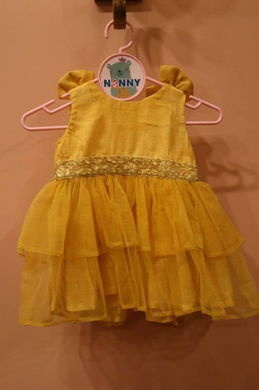 baby girl yellow frock 2