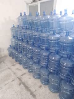 used PC bottle 19 liter without print