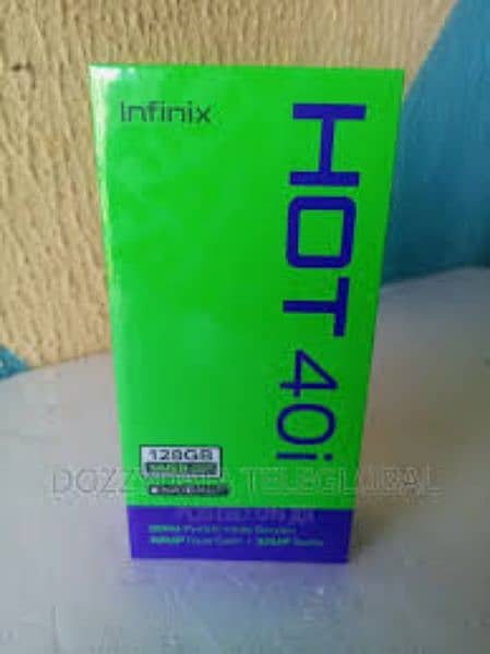 Infinix hot 40i 0