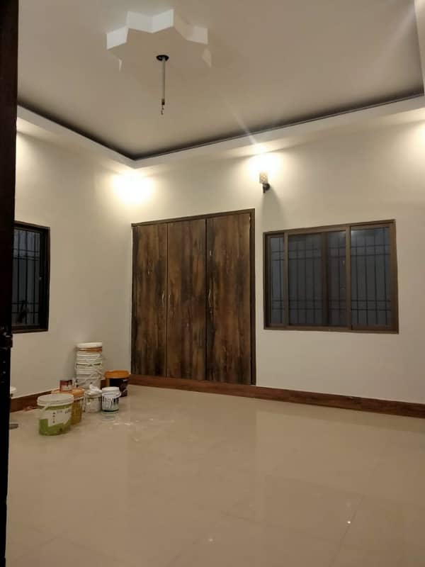 west open three bed dd tiled flooring portion for rent in johar 5