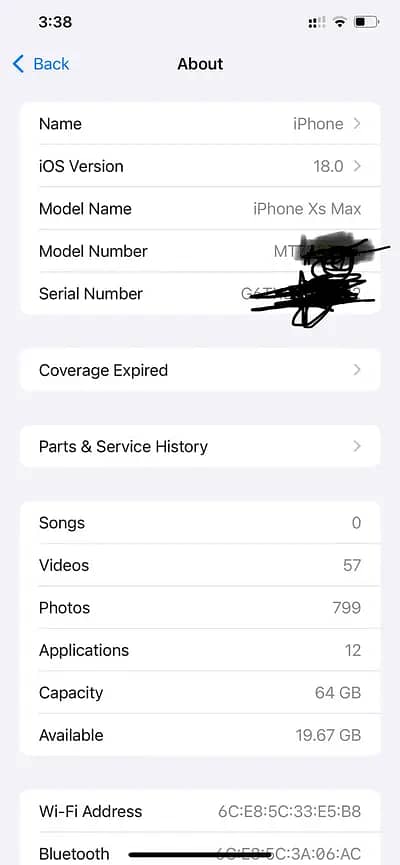 Xs max 64gb pta approved in mint condition 5