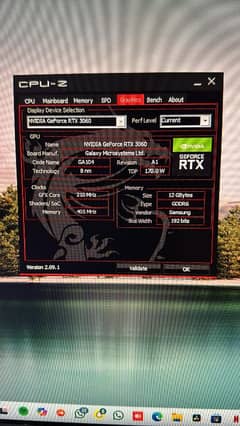 galax Nvidia Rtx 3060 12 GB