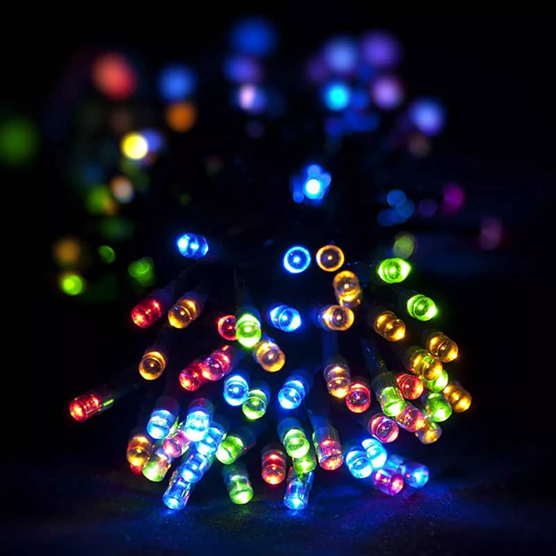 Solar Waterproof Crystal Balls 8 Modes Outdoor Fairy Lights, 18