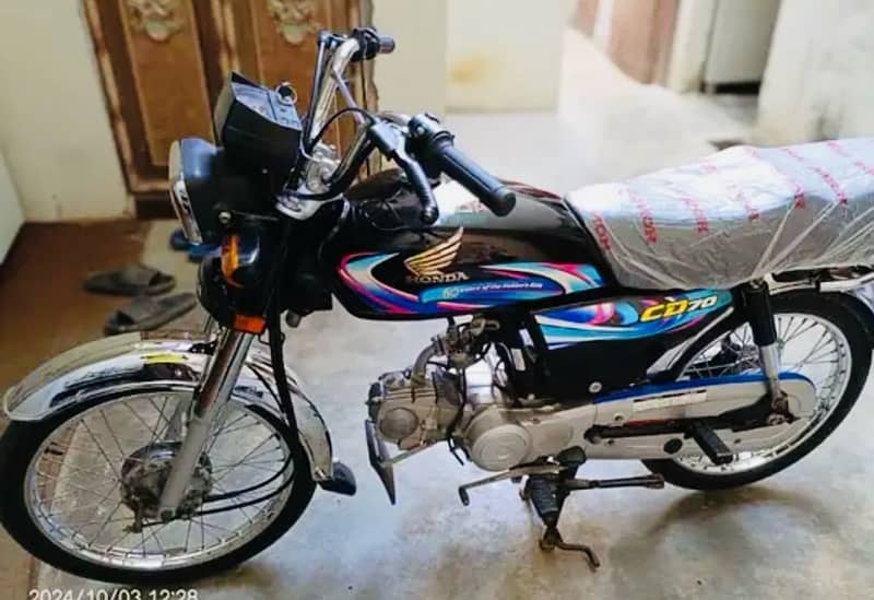 Honda cd70 model 2024 urgsale new bike03113348087 6