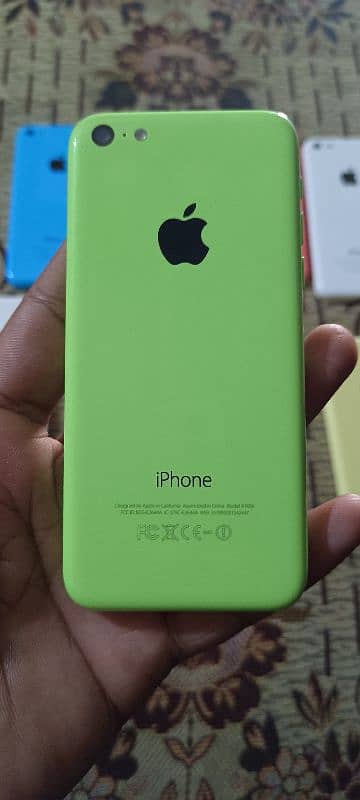 Iphone 5c 16gb 6500  32gb 7500 non pta all original rate final 15