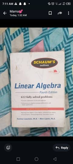 Linear Algebra 4th edition