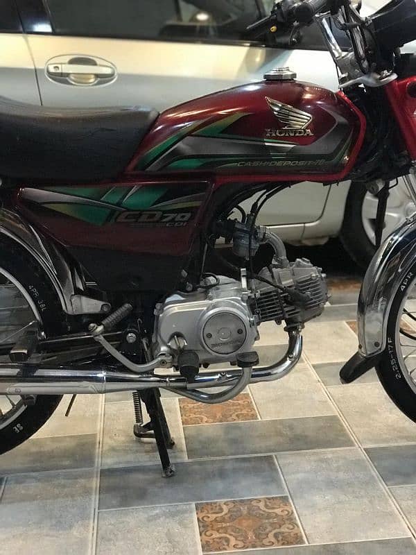 Honda cd70 9