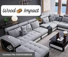 L SHAPE SOFA 0