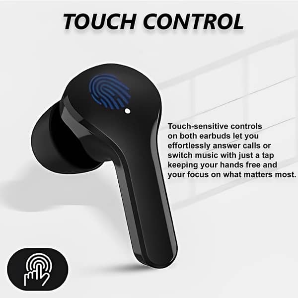 Air 31 Earbuds | 7hrs Play Time | Free Case Inside | Touch Control 2