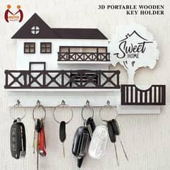 Modern Design Keychain & Mobile Holder wood Maker. Free HOD & COD Pkst