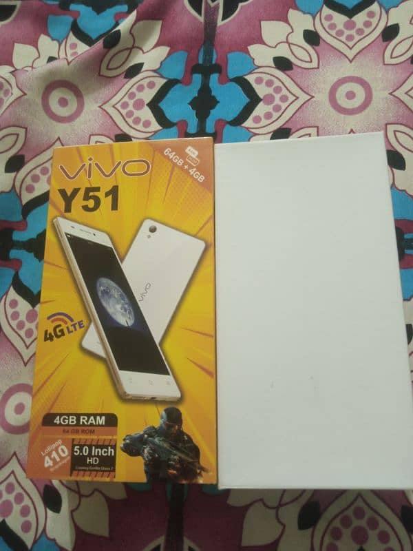 vivo y51 64GB +64 8