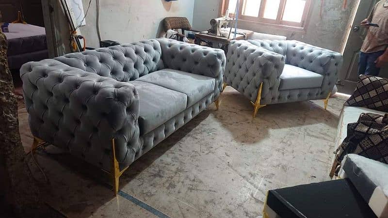 Make your drawing Room Luxury with this beautiful 5 seater Sofa set 2