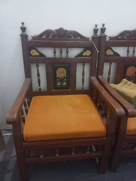 Complete furniture set (pure wooden) 3