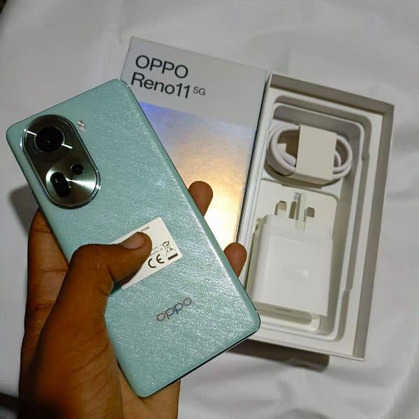 oppo Reno 11 5G pta approved officially only box open 12 plus 12 /256 1