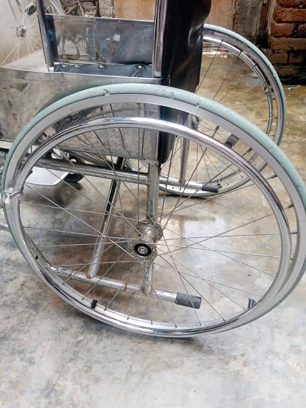 wheel chair good condition only Rs. 8000 3