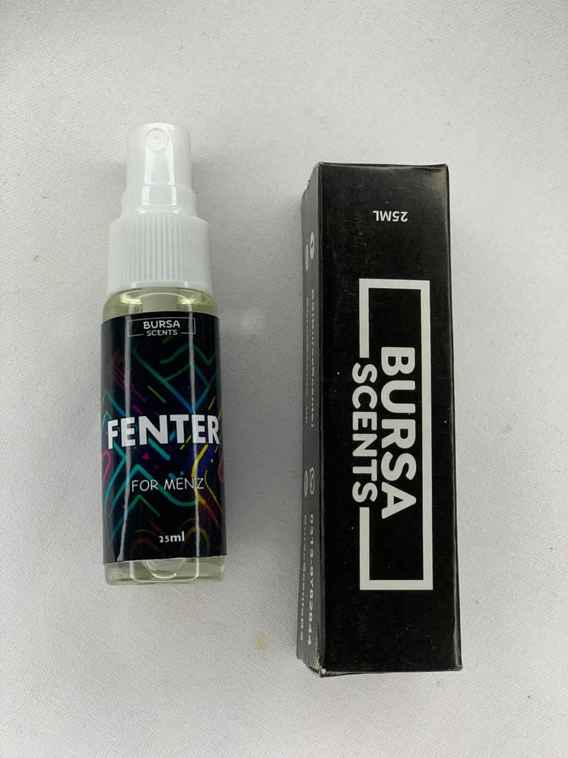 Fenter by Bursa Scents: Long-Lasting Mini Perfume for Menz – Perfect G 0