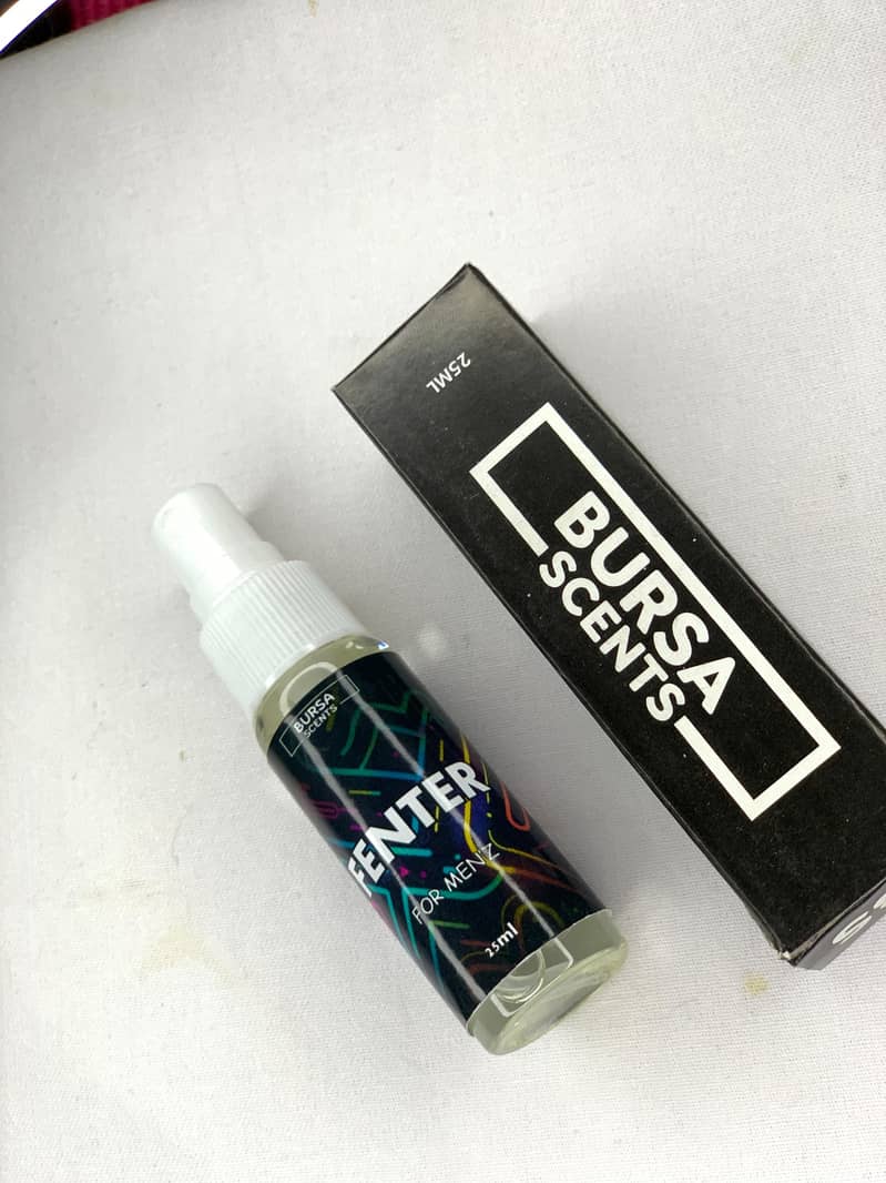 Fenter by Bursa Scents: Long-Lasting Mini Perfume for Menz – Perfect G 2