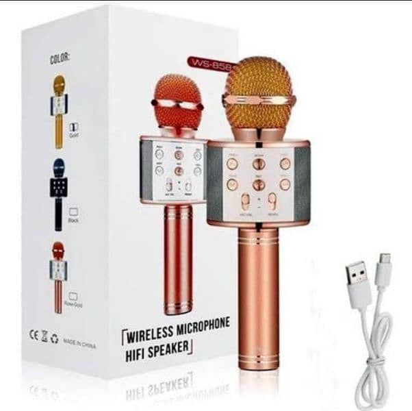 Wireless Mic With Speaker Bluetooth cash On delivery 2