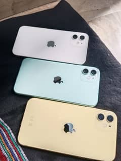 Iphone 12 64GB , Iphone 11 128 42000 , And Iphone 11 256 , 57000