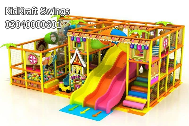 Indoor/Outdoor Swings, Rides, Seesaw, Monkey bar, Climber, Jungle gym 2