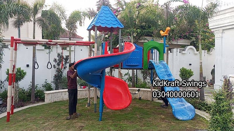 Indoor/Outdoor Swings, Rides, Seesaw, Monkey bar, Climber, Jungle gym 6