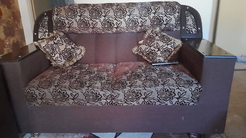 6 seater sofa set | brown sofa set 1